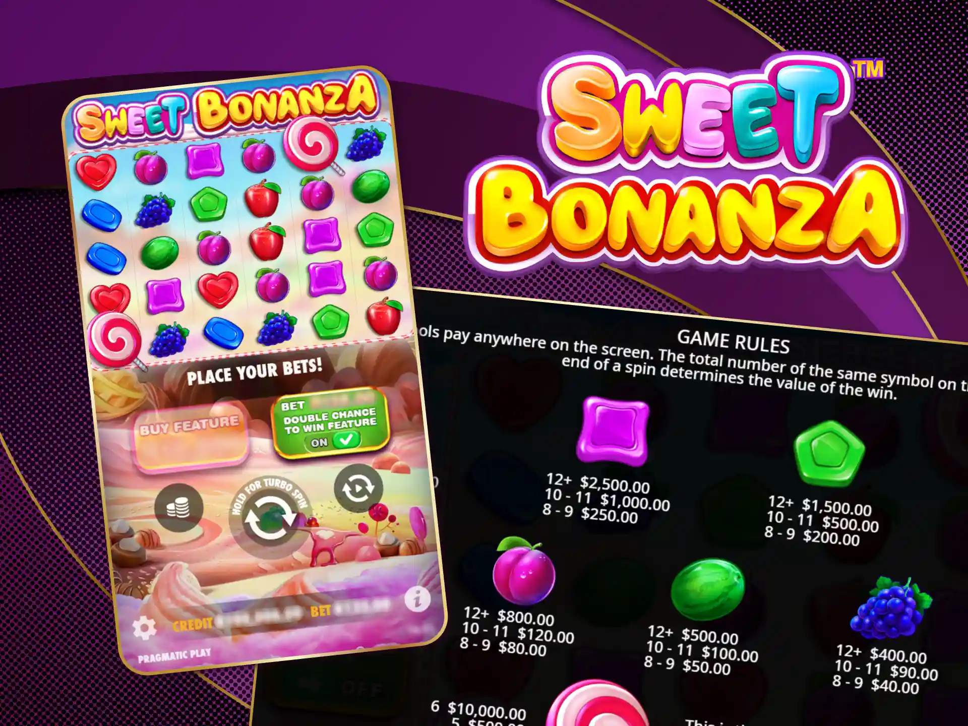 The Sweet Bonanza game features high rewards and colorful symbols for better payouts.